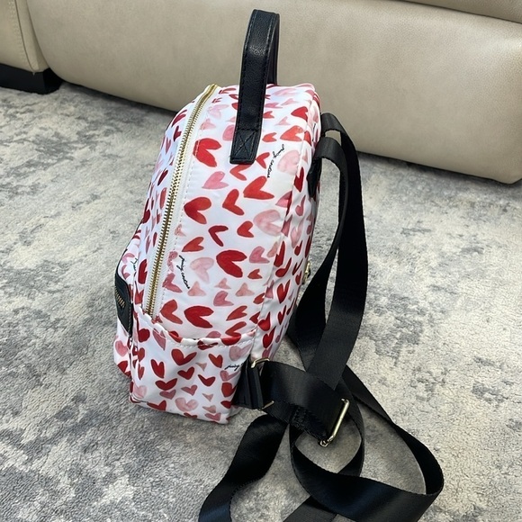 Juicy Couture Mini Heart Backpack White Red Black Casual main image 6